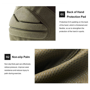 Guantes de Trabajo de Cuero Sintético de Primera Calidad, Antideslizantes y Duraderos, para Trabajos de Construcción - Product Image 3