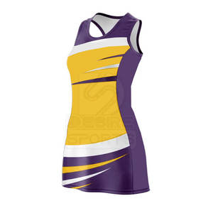 Uniforme de netball pour femmes de qualité supérieure, dernier design, professionnel, nouveau design, 100% polyester - Product Image 4