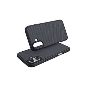 Étui en fibre de carbone Netzy SAFA Elnino pour iPhone 16 Plus compatible MagSafe, coque de téléphone portable en PC avec protection d'objectif, élégant et tendance (INS) - Product Image 3