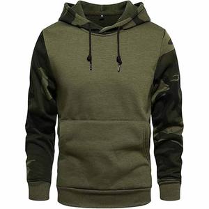 Sweats à capuche personnalisés pour hommes sweat à capuche pour hommes de couleur unie pull à capuche décontracté avec poche avant sweat à capuche à vendre 2025 fabriqué par robe de sport - Product Image 1