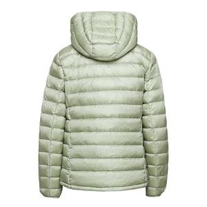 Veste matelassée d'hiver à capuche OEM pour femmes/filles, manches longues, respirante, style décontracté, devant en toile, doublure en coton teint uni - Product Image 3