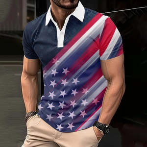 T-Shirt Homme Grande Taille Surdimensionné pour Polo Léger Respirant 220 Grammes Tissu Teint Uni Motif Logo Léger Sonnerie - Product Image 6