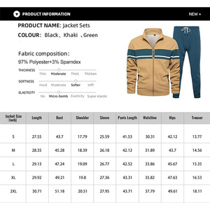 Conjuntos de Chándal de Dos Piezas a Precios Bajos y Asequibles, Proveedor Mayorista en Línea, Conjuntos de Chándal para Hombre, Chaquetas y Pantalones Deportivos - Product Image 6