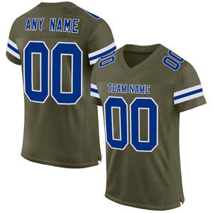 Maillot de Football américain d'entraînement uniforme Premium respirant léger personnalisé pour le jour du match de l'école des jeunes - Product Image 3