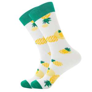 Calcetines Deportivos de Compresión de Poliéster/Nailon Ecológicos de Alta Calidad, Tejido Personalizado en la Parte Inferior, Multipatrón, Talla Grande - Product Image 2