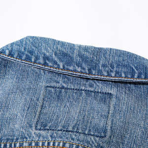 Veste en jean d'hiver pour homme de haute qualité, imperméable, style hip-hop, fermeture éclair sur le devant, boutons personnalisables - Product Image 4