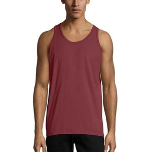 OEM Logo personnalisé coton Fitness Workout Activewear vêtements de sport pour hommes vêtements de sport débardeurs respirant couleur unie sans manches grande taille 2025 - Product Image 6