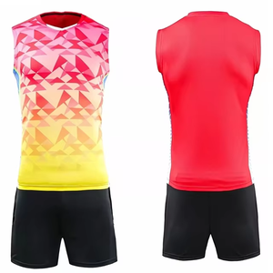 Comprar uniforme de voleibol para hombre impresión por sublimación colores personalizados conjunto de ropa de Jersey de voleibol para hombre uniforme de voleibol en blanco - Product Image 4