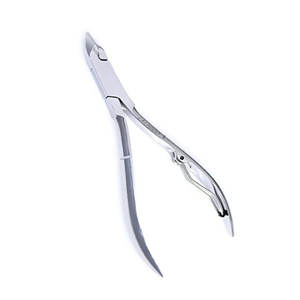 Luxurious 9.5cm High Carbon Steel Cuticle Nippers Wire Spring Lap Joint Chrome Nical Plated Good Hardness Stainless Steel - Product Image 3