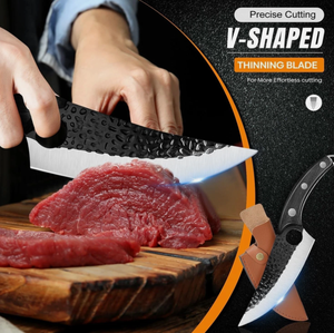 2025 cuchillas de prestigio personalizadas, cuchillo de cocina de acero de Damasco, cuchillo de Chef, cuchillo de pan de hoja fija hecho a mano de alta calidad - Product Image 2