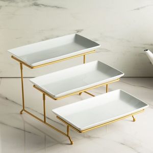 Stylish Wood And Metal <b>Cupcake</b> Dessert Display Riser With Deep Wood Grain Finished For Classic Dessert Presentation And Home Use - Product Image 5