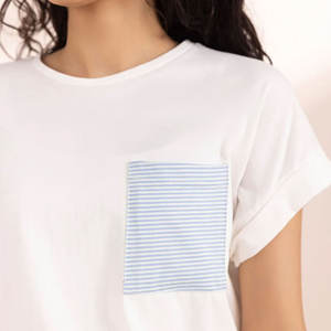 <b>Women's</b> Premium Quality Light Weight Soft Knitted Fabric Sleepwear Night Suit Breathable <b>for</b> Winter Use Wholesale - Product Image 5