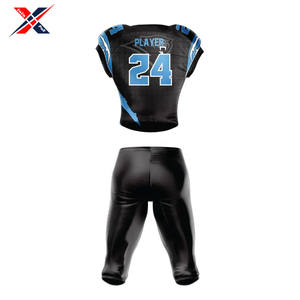 Maillot de football américain unisexe pour adultes nom d'équipe personnalisé et numéro de logo imprimé bonne vente faites votre propre ensemble à faible taux - Product Image 3