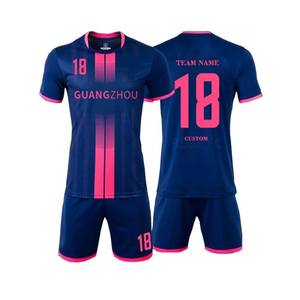 OEM logotipo personalizado sublimación impresa camisetas de fútbol uniformes Kits de alta calidad de color personalizado de diseño personalizado de los hombres adultos conjuntos - Product Image 2