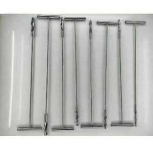 Juego de Instrumentos Manuales de 8 Piezas para Uñas K, con Mango Sólido, Instrumentos Quirúrgicos Ortopédicos, Calidad Premium, Certificado CE - Product Image 5