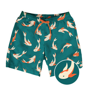 Shorts de Baño para Hombre, Ecológicos, de Verano, para Playa y Surf, de Tela de Lona, con Cierre de Cordón, Secado Rápido, Transpirables, Antiarrugas, Talla Grande - Product Image 6