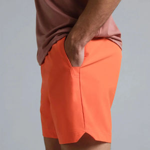 Pantalones cortos de gimnasio ecológicos para hombre, 100% poliéster, de secado rápido, transpirables y antiarrugas para entrenamiento físico, pantalones cortos deportivos para el sudor - Product Image 3