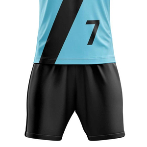 Prix bas, tendance, fabricant d'usine, uniforme de football personnalisé de haute qualité, 100% polyester, séchage rapide et respirant, dernier design - Product Image 5