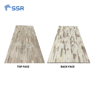 Acacia Wood <b>Finger</b> <b>Joint</b> <b>Board</b> Smooth Finished Surface Standard 1220x2440 MM Size for Bulk Furniture Manufacturing - Product Image 4
