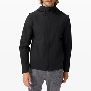 Veste coupe-vent unisexe imperméable de haute qualité Personnalisable Conception de moto à capuche Coupe-vent Imprimé % Polyester Caractéristique - Product Image 1