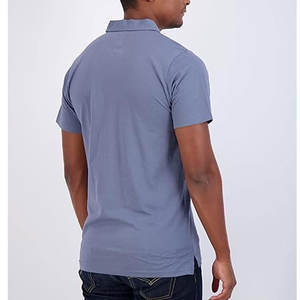 Polo classique à manches courtes pour homme, uni, performance, deck - Product Image 3