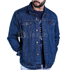 Calidad superior Pakistán hizo hombres Jeans chaquetas de diseño personalizado al por mayor hombres Jeans chaquetas - Product Image 2