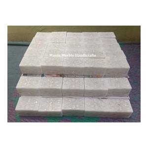 Caja de incrustaciones de mármol de piedra maciza Total de trabajo artesanal de primera clase con arte de concha de mar de nácar para fines de joyero - Product Image 6