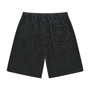 Vente en gros en ligne Short décontracté en éponge française pour hommes Short en coton avec cordon de serrage Short pour hommes Lavage à l'acide Short d'été pour hommes 2025 - Product Image 6