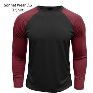 T-shirt lourd 100% coton à manches longues, vêtement décontracté - Product Image 3