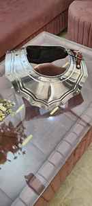 Armadura Medieval Renacentista, Placa de Cuello de Hierro Calibre 18, Color Plateado, Armadura Coleccionable para Disfraces - Product Image 6