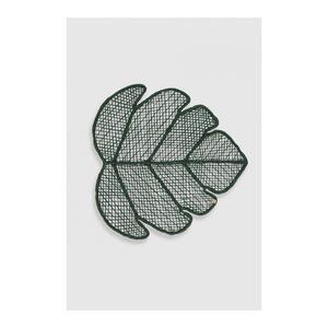 Posavasos con cuentas más valiosos, diseño de hojas verdes, cuentas de vidrio, posavasos sin poliéster, tapa para bebidas, vasos 2025 - Product Image 2