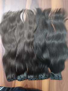 Yaki Fumi ผมสำหรับต่อผมมนุษย์ผมลอนแบบผมลอนผมบริสุทธิ์แบบสองชั้น - Product Image 2