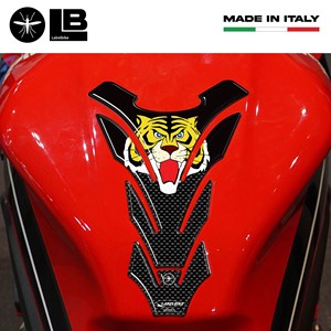 3D resina tigre uomo adesivi copertura serbatoio per auto motocicli veicoli - Product Image 2