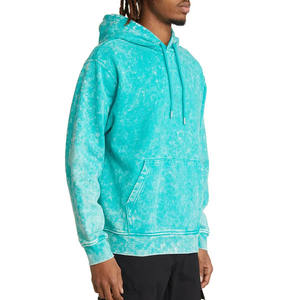Meilleur prix Sweats à capuche délavés à l'acide pour hommes impression personnalisée en usine broderie 3D de qualité durable solide toutes les tailles disponibles pour l'hiver - Product Image 4