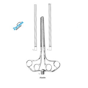 Abrazaderas intestinales y estomacales Abadie de acero inoxidable de alta calidad 22cm/8,75 "Instrumentos quirúrgicos - Product Image 1
