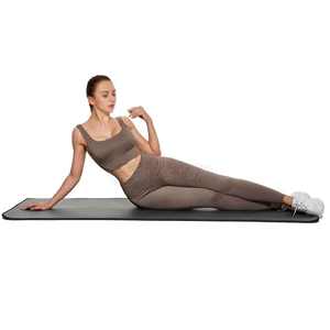 ชุดออกกำลังกาย 2 ชิ้น เสื้อชั้นในกีฬาและกางเกงเลกกิ้ง ระบายอากาศ แห้งเร็ว เป็นมิตรกับสิ่งแวดล้อม เหมาะสำหรับโยคะ ฟิตเนส และออกกำลังกายทั่วไป - Product Image 3