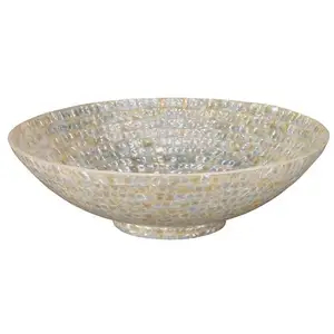 Nouveau design MOP bol fait à la main en nacre incrustation poignée bol cadeau pour la vaisselle meilleure qualité nacre bol - Product Image 1