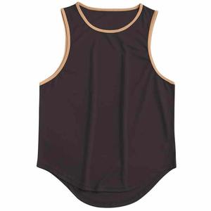 Débardeur de sport côtelé sans manches pour homme, ajusté, pour la course, la gym et le fitness, personnalisable OEM, vente en gros 2026 - Product Image 2