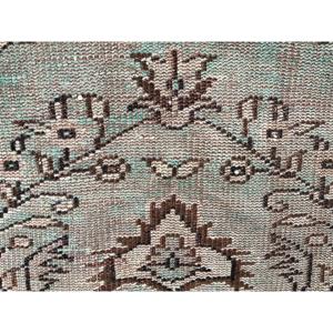 Vintage 5.1x8.3 ft Rug, Turkish Rug, <b>Brown</b> Oriental Rug <b>Wool</b> - Product Image 5