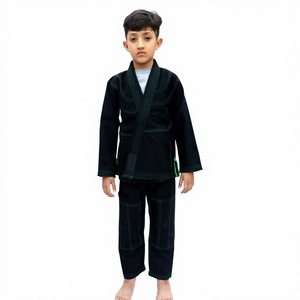 Alta calidad por encargo niños Jiu Jitsu Gi último estilo y colores MMA artes marciales desgaste con logotipos personalizados precio al por mayor - Product Image 1