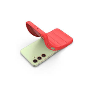 Funda para Samsung Galaxy A25, Carcasa Trasera Flexible de TPU y Silicona con Diseño Étnico en Verde Oscuro - Product Image 5