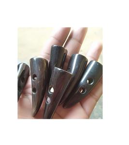<b>Buffalo</b> <b>Horn</b> Toggle Handcrafted Eco-Friendly Durable Natural Fastening Accessory for Coats Jackets Sweaters Ethnic Wear - Product Image 2