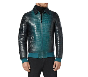 Chaqueta de Cuero Delgada para Hombre de Alta Calidad al por Mayor, Cuello Alto, Logotipo Frontal, Transpirable, Impermeable, de Secado Rápido, Cálida para Invierno, Casual - Product Image 4