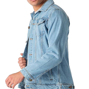 Nueva moda hombres Chaquetas de mezclilla Envío rápido Hombres Chaquetas de mezclilla Venta caliente Hombres Chaquetas de mezclilla - Product Image 2