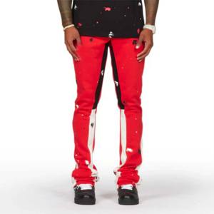 Camiseta para hombre y conjunto de pista apilada Flare: traje de dos piezas práctico y de moda para estilos de vida activos - Product Image 6