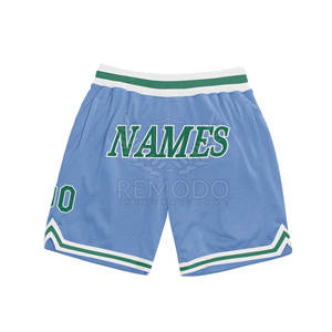 กางเกงบาสเก็ตบอลระบายอากาศได้ดี รุ่นปี 2025 กางเกงทีมขายส่ง ดีไซน์ตาข่าย โลโก้สั่งทำ โพลีเอสเตอร์ 100% - Product Image 5