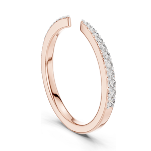 Bague pour femme en diamant de culture 0,232 CT Or 18 carats, 14 carats, 10 carats et argent 925 Options or rose, or jaune, or blanc VVS-VS EF - Product Image 6