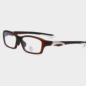 Anti Eyestrain <span class=keywords><strong>Eyeglass</strong></span> <span class=keywords><strong>Square</strong></span> Clear Lens Eyeglasses Sport <span class=keywords><strong>Frame</strong></span> para hombres - Product Image 6