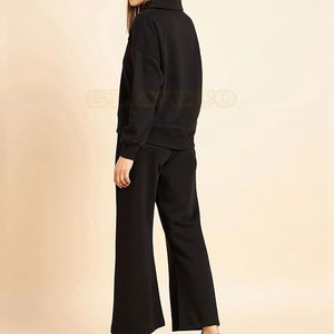 Chándales informales de patrón sólido para mujer superventas, ropa de invierno de Material duradero con etiqueta privada - Product Image 2