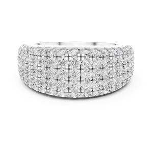 Anillo Minimalista Unisex de Plata 925 con Diamante Cultivado en Laboratorio, Chapado en Rodio, Certificado IGI, Ideal para Compromiso, Boda y Fiestas - Product Image 6